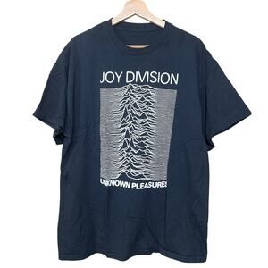 Joy Division Unknown Pleasures Graphic Band T-shirt Size Large